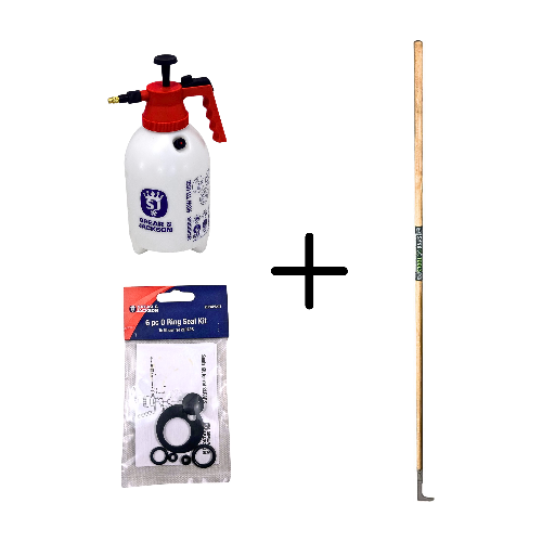 Synx Tools Voegenmes RVS + Spear & Jackson Drukspuit 2 Liter Met Ringen