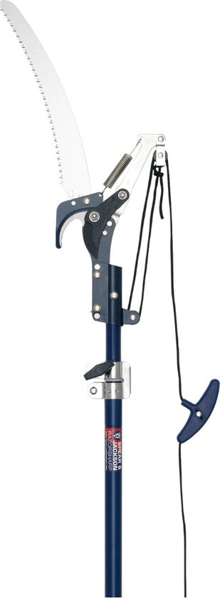 Spear & Jackson Telescopische Boomzaag + Synx Tools Voegenmes RVS - 10 JAAR Garantie - Totale lengte 234cm - onkruidmes - voegenkrabber met steel 150cm