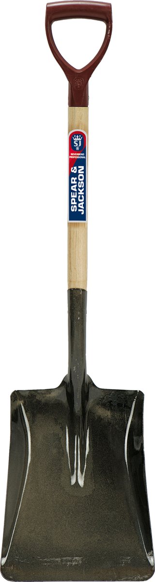 Spear & Jackson Ballastschop met houten steel en D-handvat 345 x 280mm