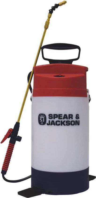 Spear & Jackson Drukspuit WOOD 5 Liter – Drukspuiten - Druksproeier -  Sproeier - Drukspuiten -