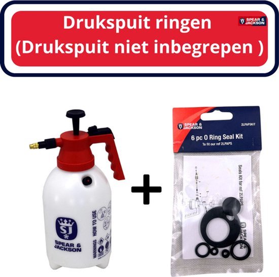 Spear & Jackson Drukspuit Ringen 2L set van 6