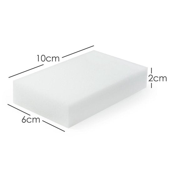 Wonderspons 15-pack - Extra sterk - 100x60x20mm - Melamine spons - Wondersponsje - wonder spons