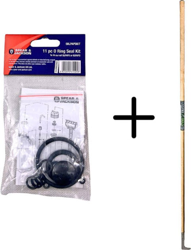 Synx Tools Voegenmes RVS + Spear & Jackson Drukspuit Ringen 5L/8L