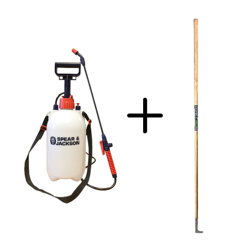 Synx Tools Voegenmes RVS + Spear & JacksDrukspuit 5 Liter 