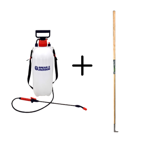 Spear & Jackson Drukspuit 8 Liter & Synx Tools voegemes RVS