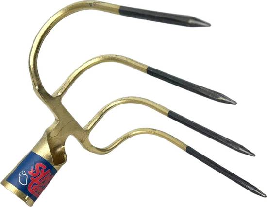 Synx Tools Manure Hook 4 Teeth - fourche à fumier - outils de jardin - sans manche