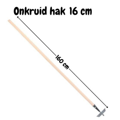 Synx Tools Hak 16 cm Verzinkt – Onkruidhak met Steel