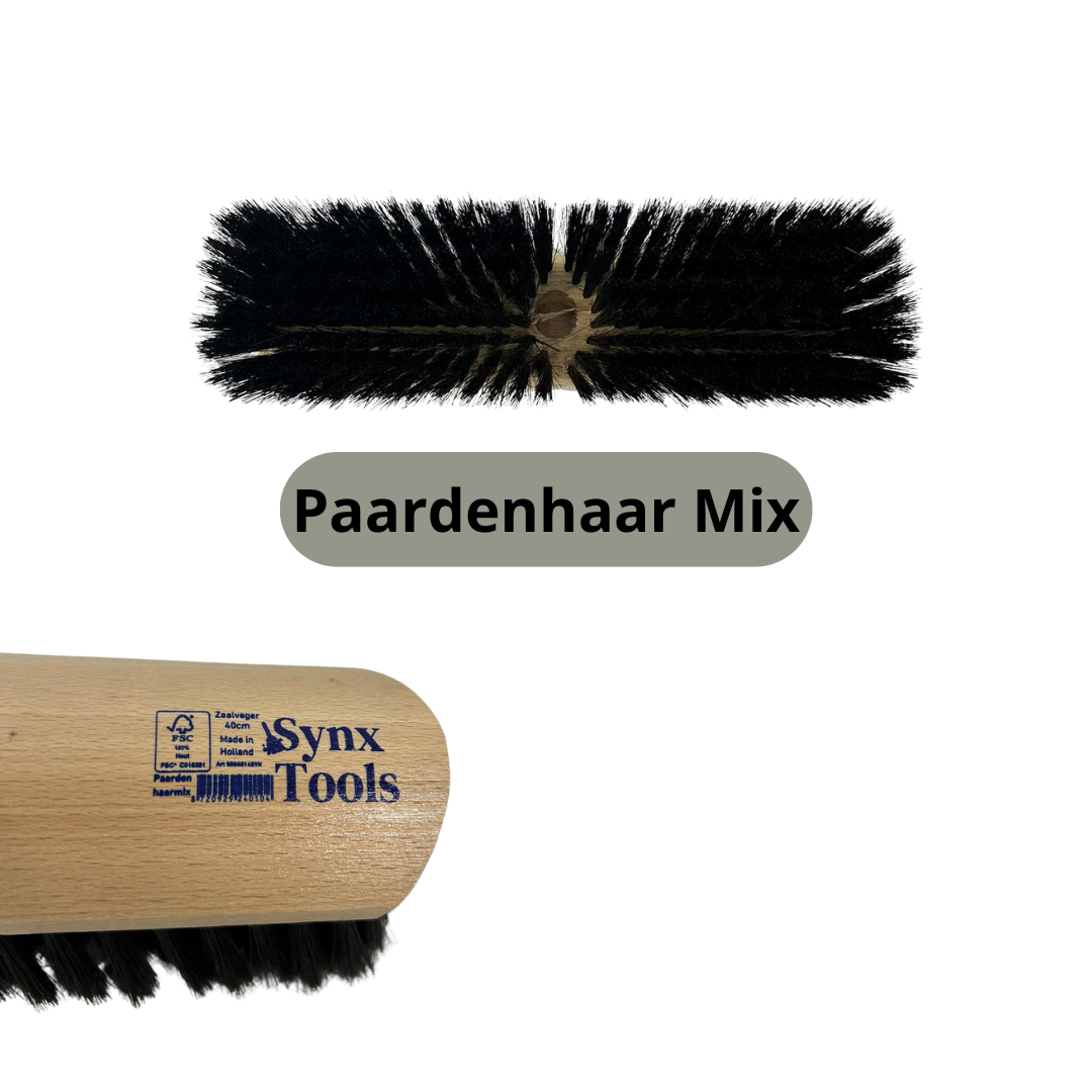 Synx Tools Bezem Los 50cm Zaalveger Paardenhaar - Binnenbezem