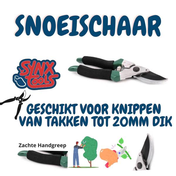 Synx Tools Snoeischaar Groen - Snoeischaren - Knipscharen