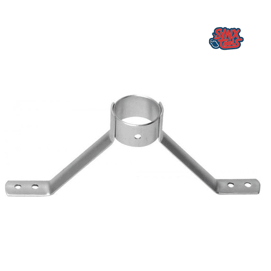 Steel holder by SynxTools, 24mm, sturdy design, silver color.