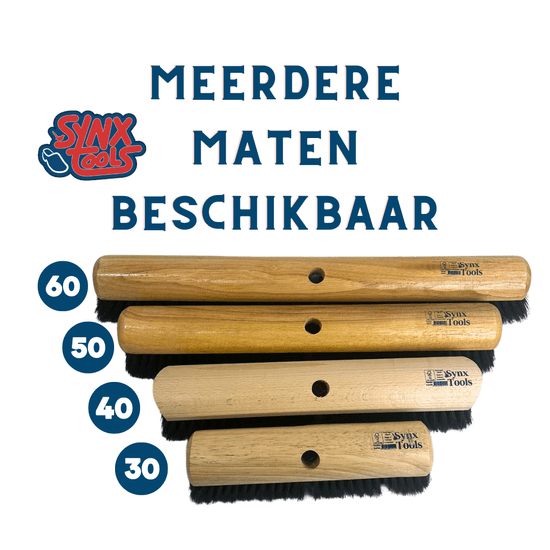 Synx Tools Bezem Los 60cm Zaalveger Paardenhaar - Binnenbezem