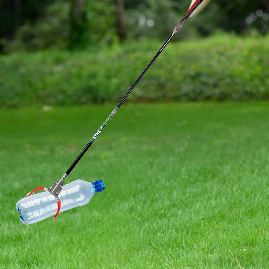 Synx Tools Afvalgrijper - met lange steel - 110cm - afvalgrijper voor zwerfvuil - afval grijper