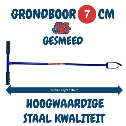 Synx Tools Grondboor 7cm Gesmeed – High Quality Palenboor