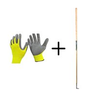 Spear & Jackson Werkhandschoen Maat L + Synx Tools Voegenmes RVS - Tuinhandschoenen - Maat Large - Dames en heren - Gerecycled - Met steel 150cm