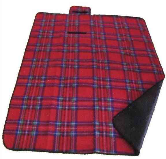 Pro+ Couverture de pique-nique - Plaid voiture 170x130 cm - Imperméable - Rouge