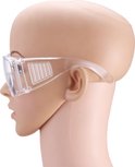 2x Veiligheidsbril/vuurwerkbril voor volwassenen - Beschermbril - Vuurwerkbrillen