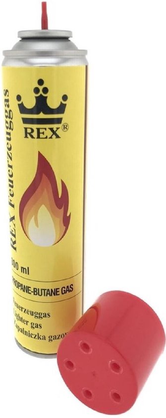 3x Aanstekergas / butaan gas 300 ml - Bus aanstekervulling Rex