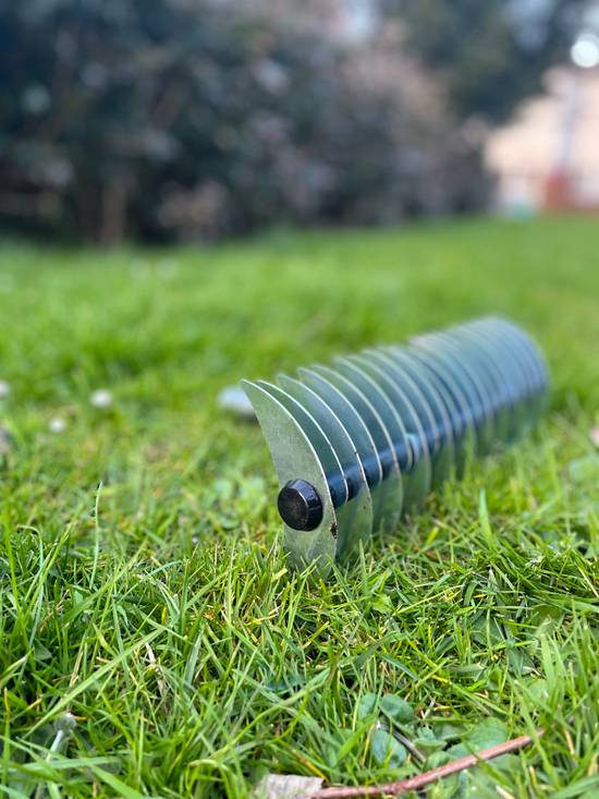 Synx Verticuteerhark Verzinkt - Zonder Steel - Gazonbeluchters - Verticuteer